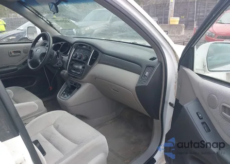 2001 Toyota Highlander V6 z USA, uszkodzony, nr VIN JTEHF21AX10011752